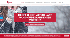 Desktop Screenshot of koudehandenenvoeten.nl